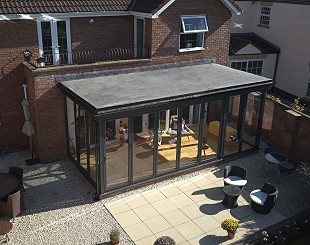 Flat roof for extension, extension flat roofs