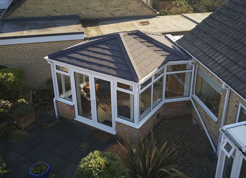 Solid conservatory roof in Hornsea