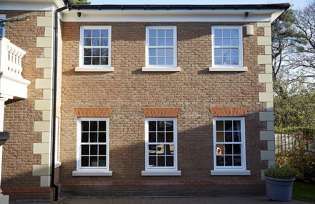 Traditional style double glazed windows