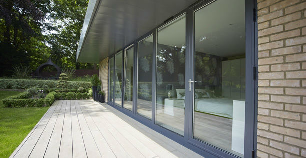 Contemporary aluminium windows