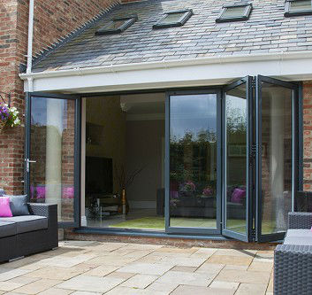 Aluminium bi-folding doors | Cheap bi-fold doors - up to 30% off | EYG