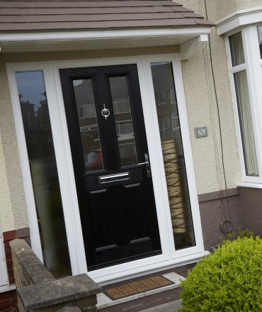 Composite front door fitted price